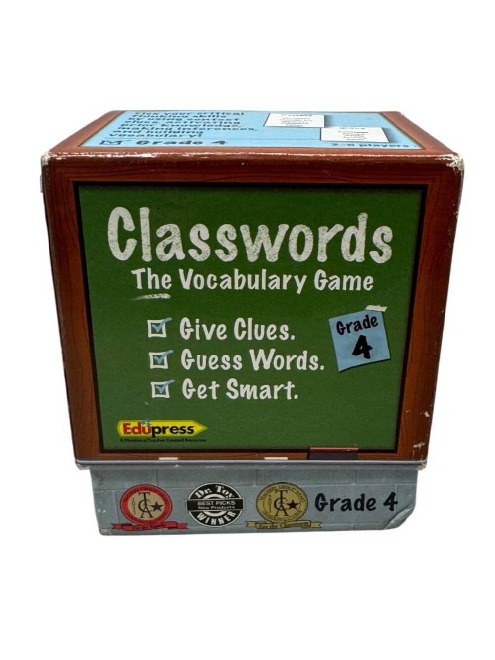 Classwords Grade 4 Vocabulary Game By Edupress 2-8 Players Includes English READ